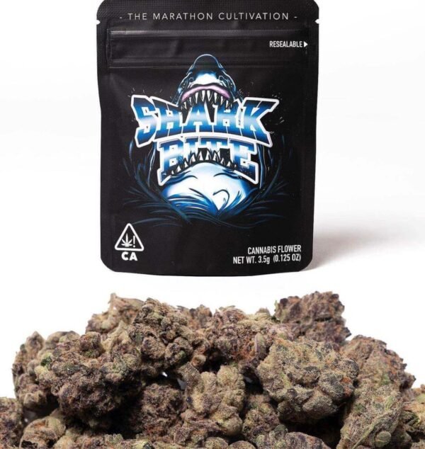 Shark bite strain on sale now at exotic cannabis shop