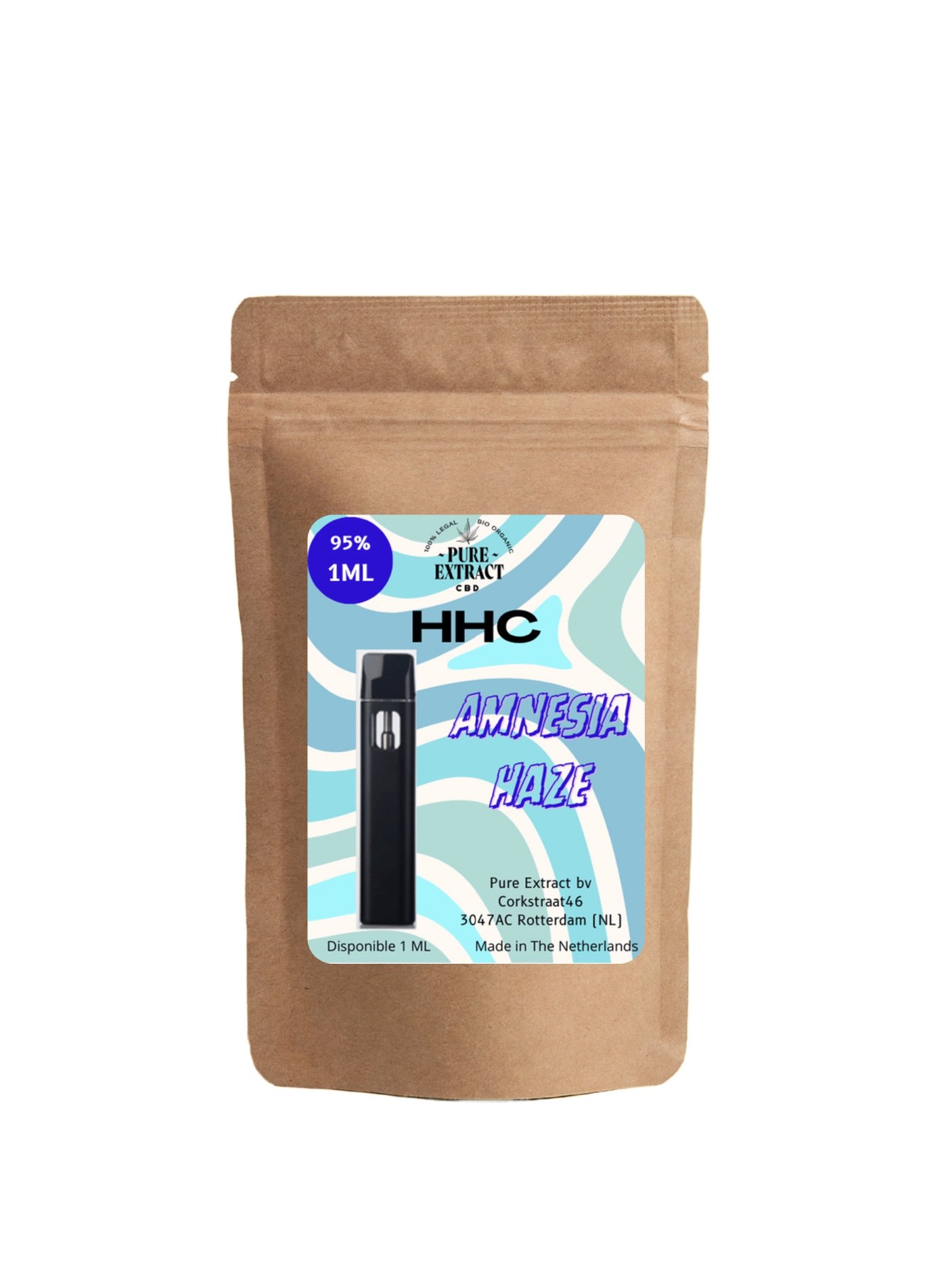 Puff hhc 95% amnésia haze exotic cannabis online shop
