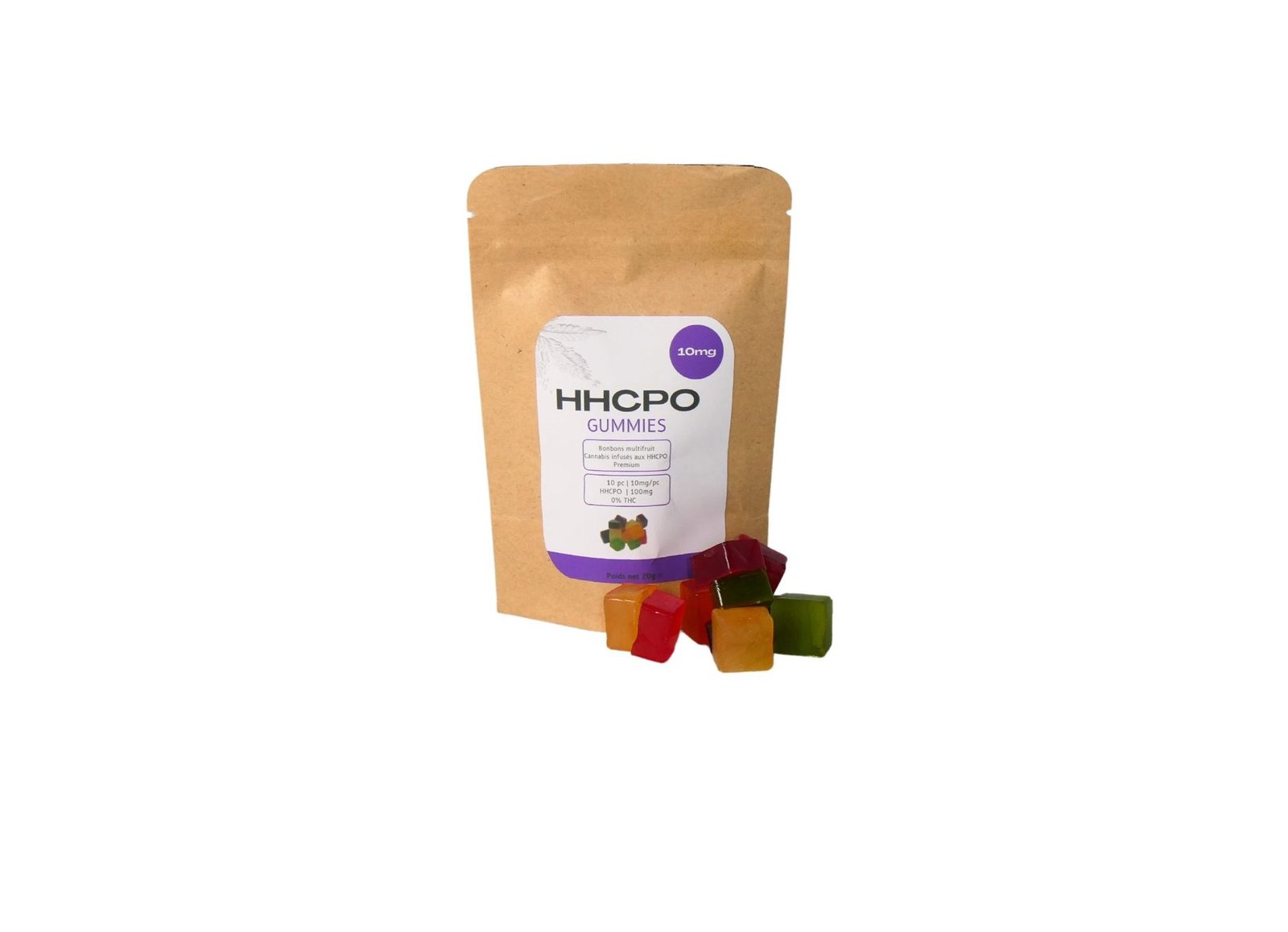 Mix bonbons hhcpo 10mg/pc 10 bonbons exotic cannabis online shop