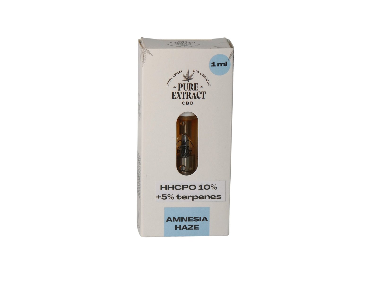 Cartouche (dab pen) de hhcpo 10% amnesia exotic cannabis online shop