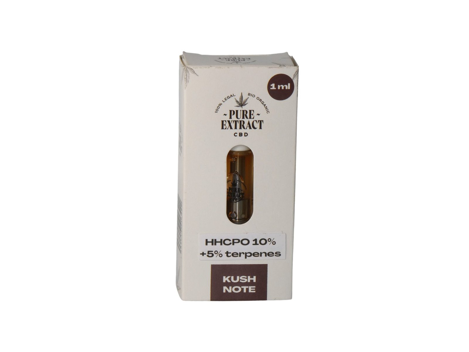 Cartouche (dab pen) de hhcpo 10% kush note exotic cannabis online shop