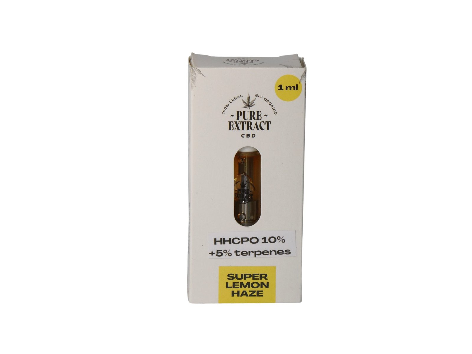 Cartouche (dab pen) de hhcpo 10% super lemon haze exotic cannabis online shop