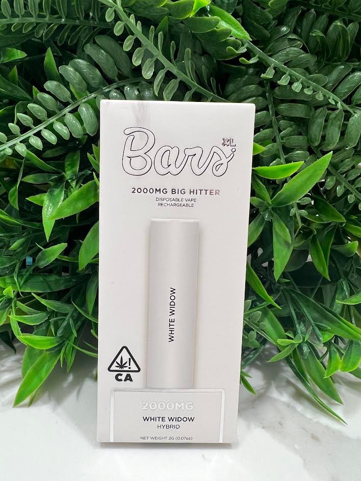Bars- disposable vape 2g- white widow exotic cannabis online shop