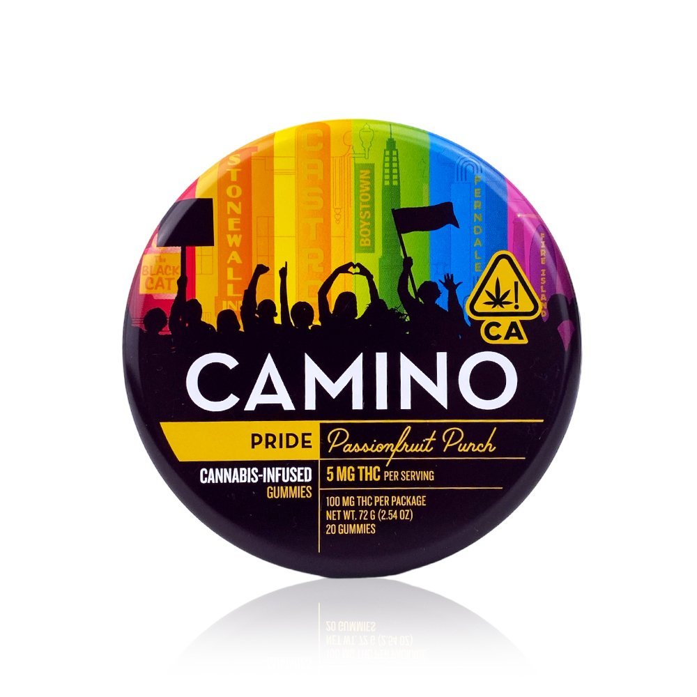 Camino sours- chill gummies- passionfruit punch-10mg exotic cannabis online shop
