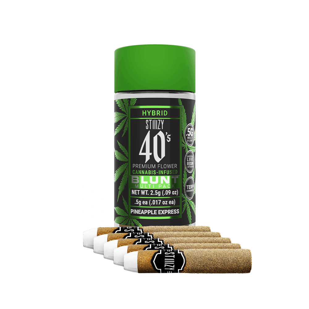 Stiiizy- 40’s blunt 5 pack- pineapple express exotic cannabis online shop