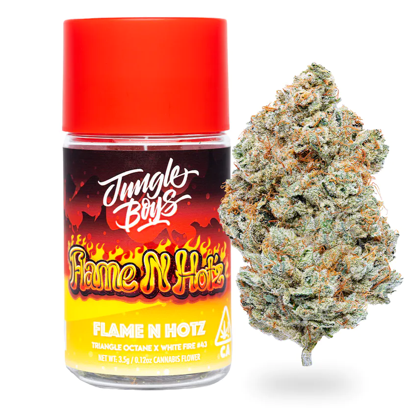 Jungle boys | flame n hotz – 3. 5g flower exotic cannabis online shop