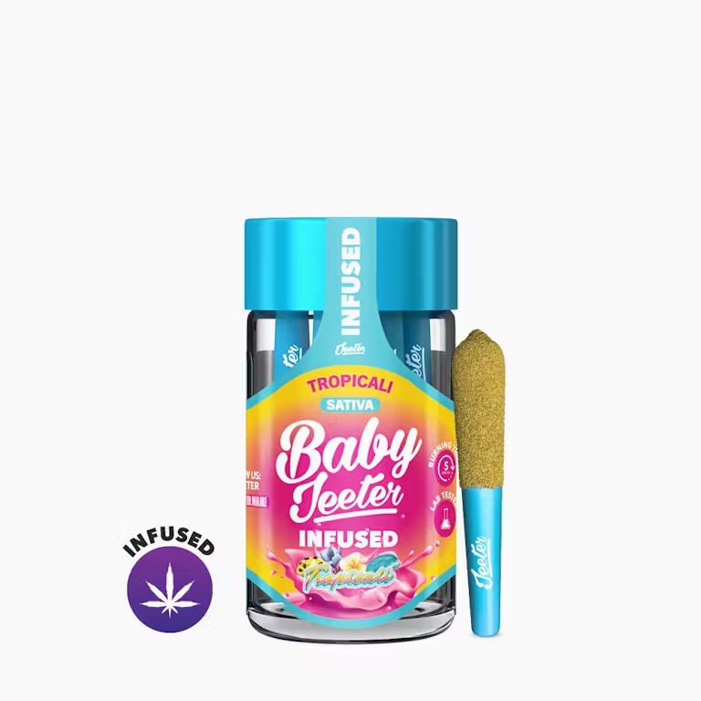 Baby jeeter infused pre-rolls – tropicali exotic cannabis online shop