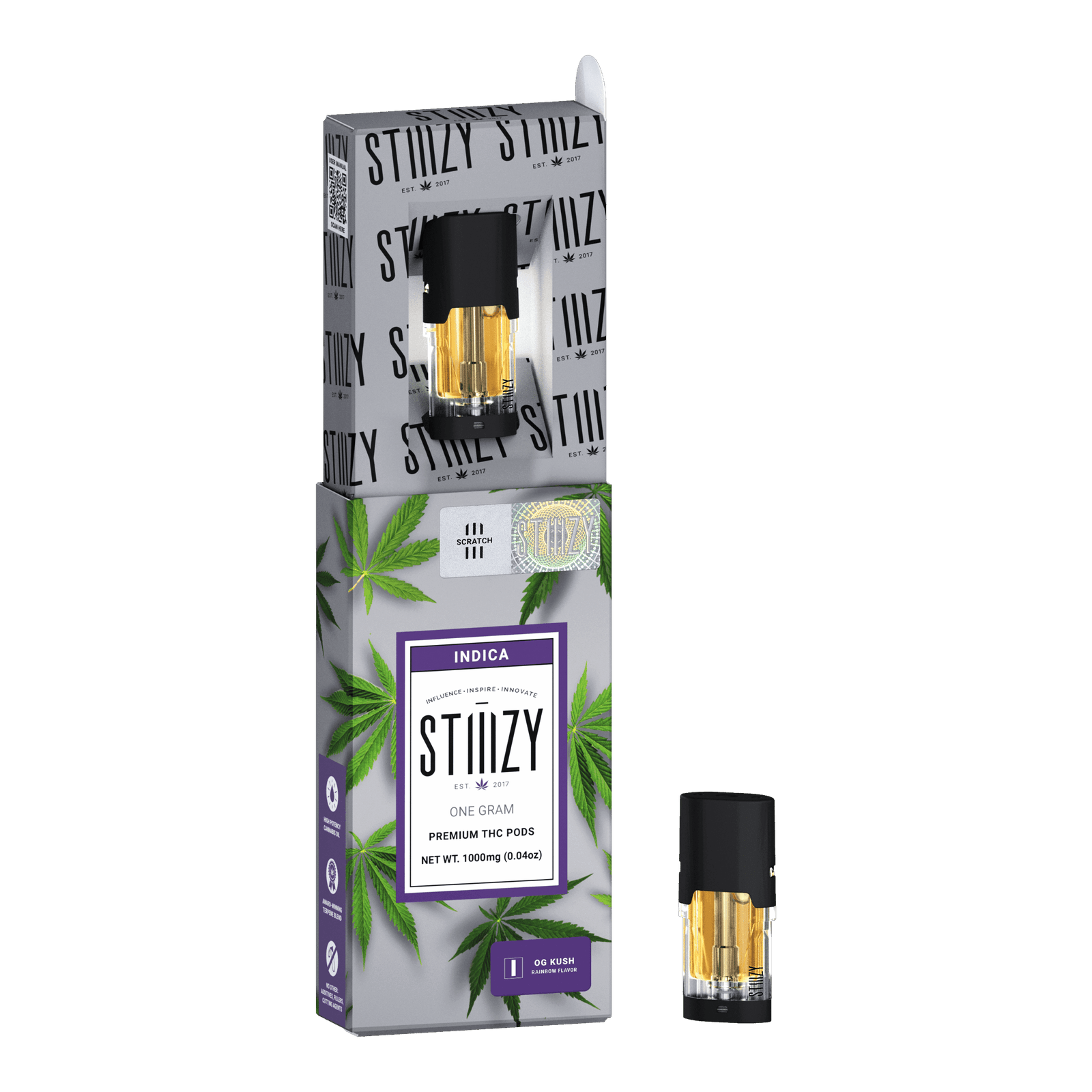 Stiiizy- thc pod 1g- og kush exotic cannabis online shop