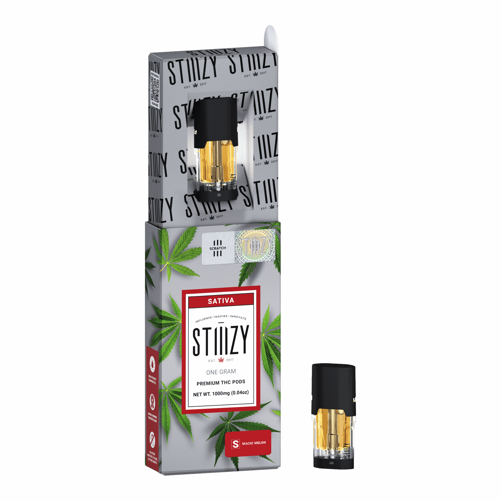 Stiiizy- thc pod 1g- magic melon exotic cannabis online shop