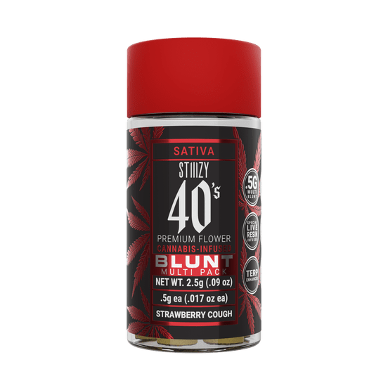 Stiiizy- 40’s blunt 5 pack- strawberry cough exotic cannabis online shop