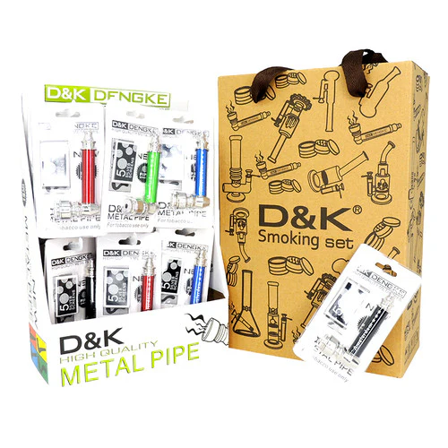 D&k dengke- high quality metal pipe exotic cannabis online shop