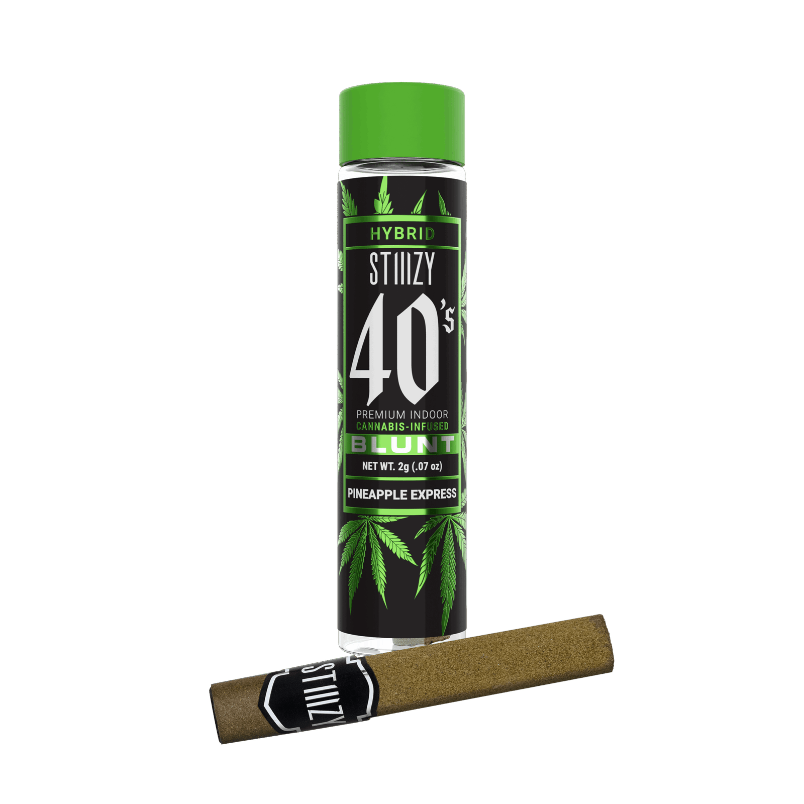 Stiiizy 40’s- live resin 2g blunt- pineapple express exotic cannabis online shop