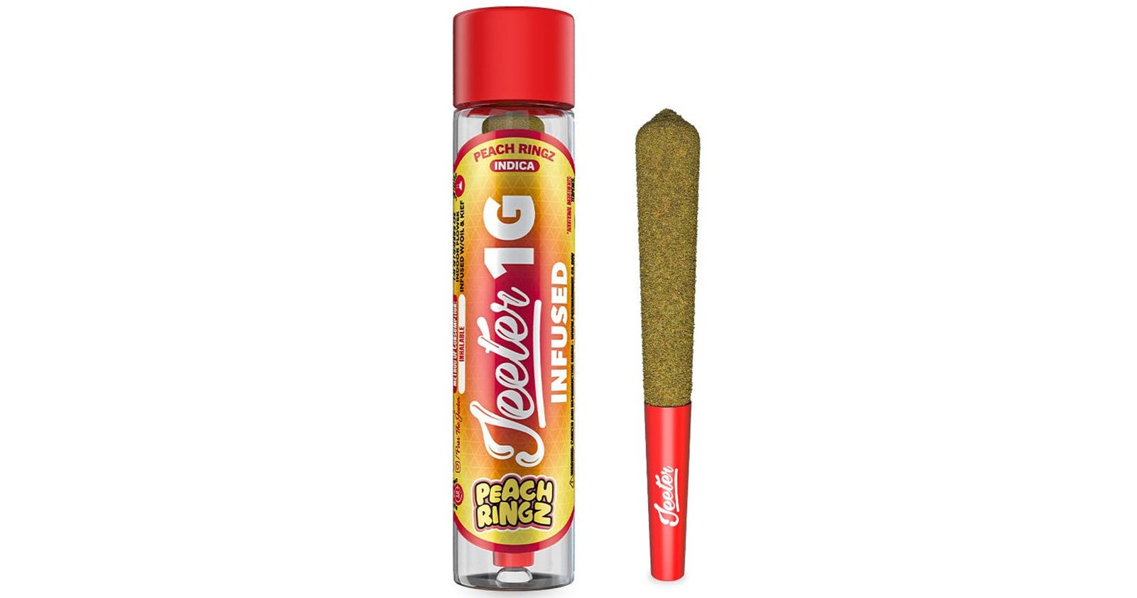 Jeeter diamond infused pre-roll- 1g – peaches exotic cannabis online shop