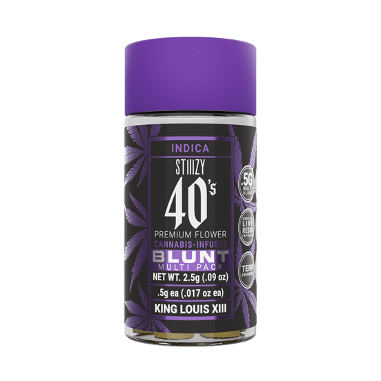 Stiiizy- 40’s blunt 5 pack- king louis xiii exotic cannabis online shop