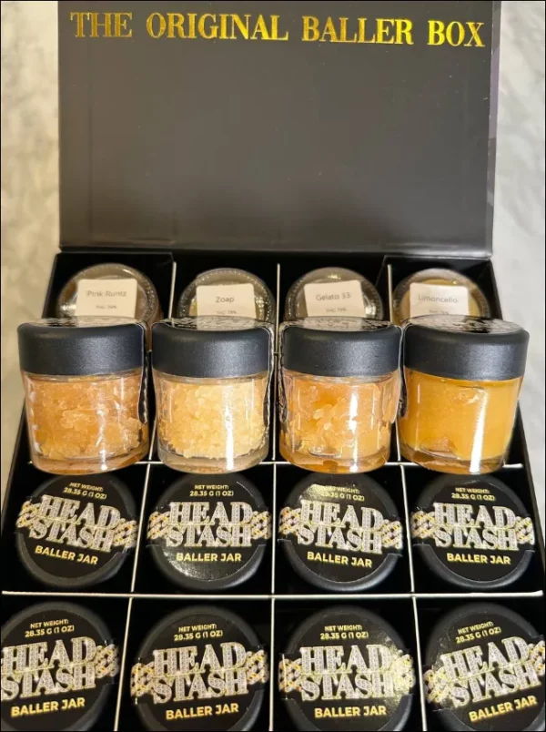 Authentic head stash baller jars exotic cannabis online shop