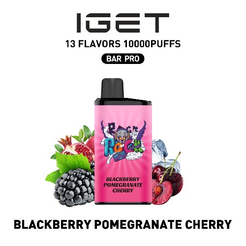 Blackberry pomegranate cherry – iget bar pro exotic cannabis online shop