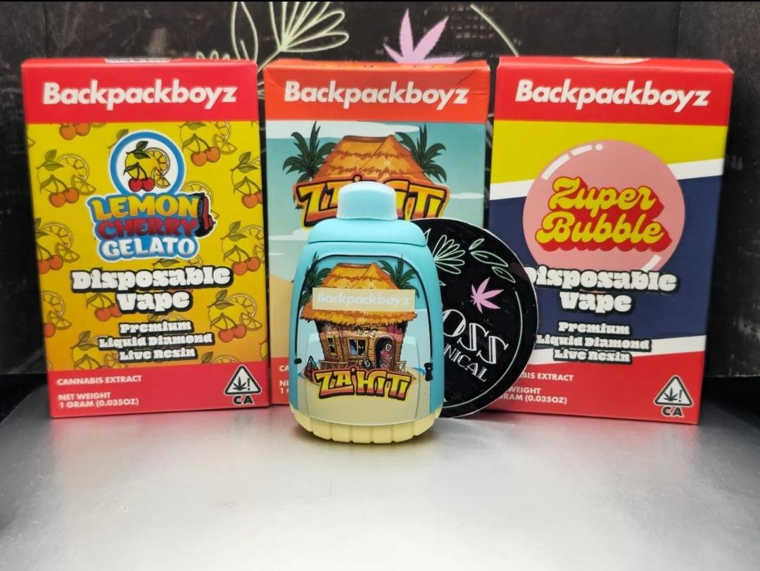 Backpack boyz disposable exotic cannabis online shop