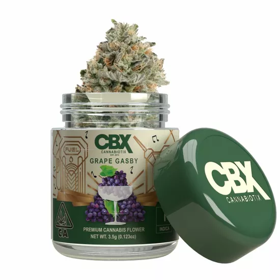 Cbx cannabiotix premium flower 3. 5g – grape gasby exotic cannabis online shop