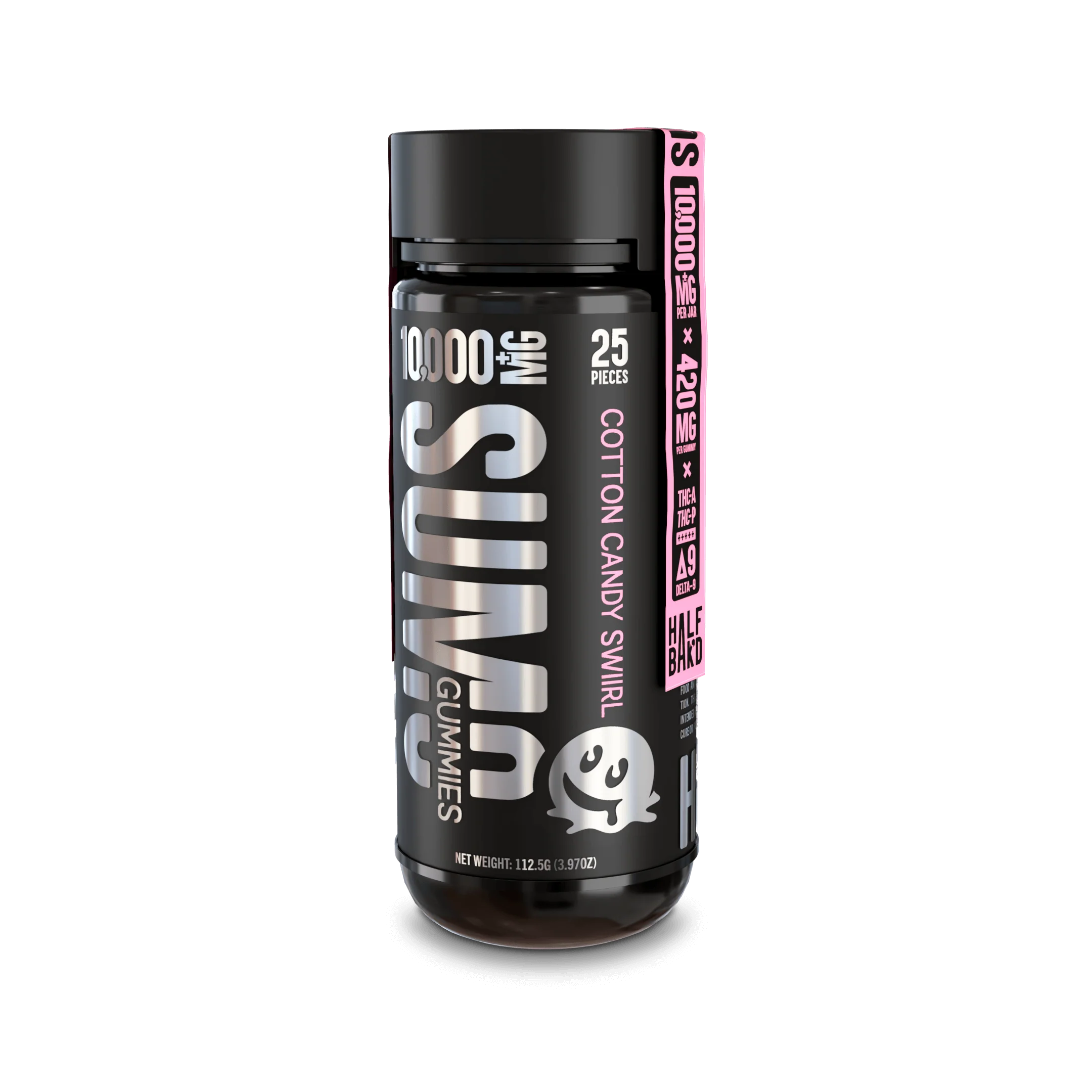 Sumo gummies cotton candy swirl 10000mg exotic cannabis online shop