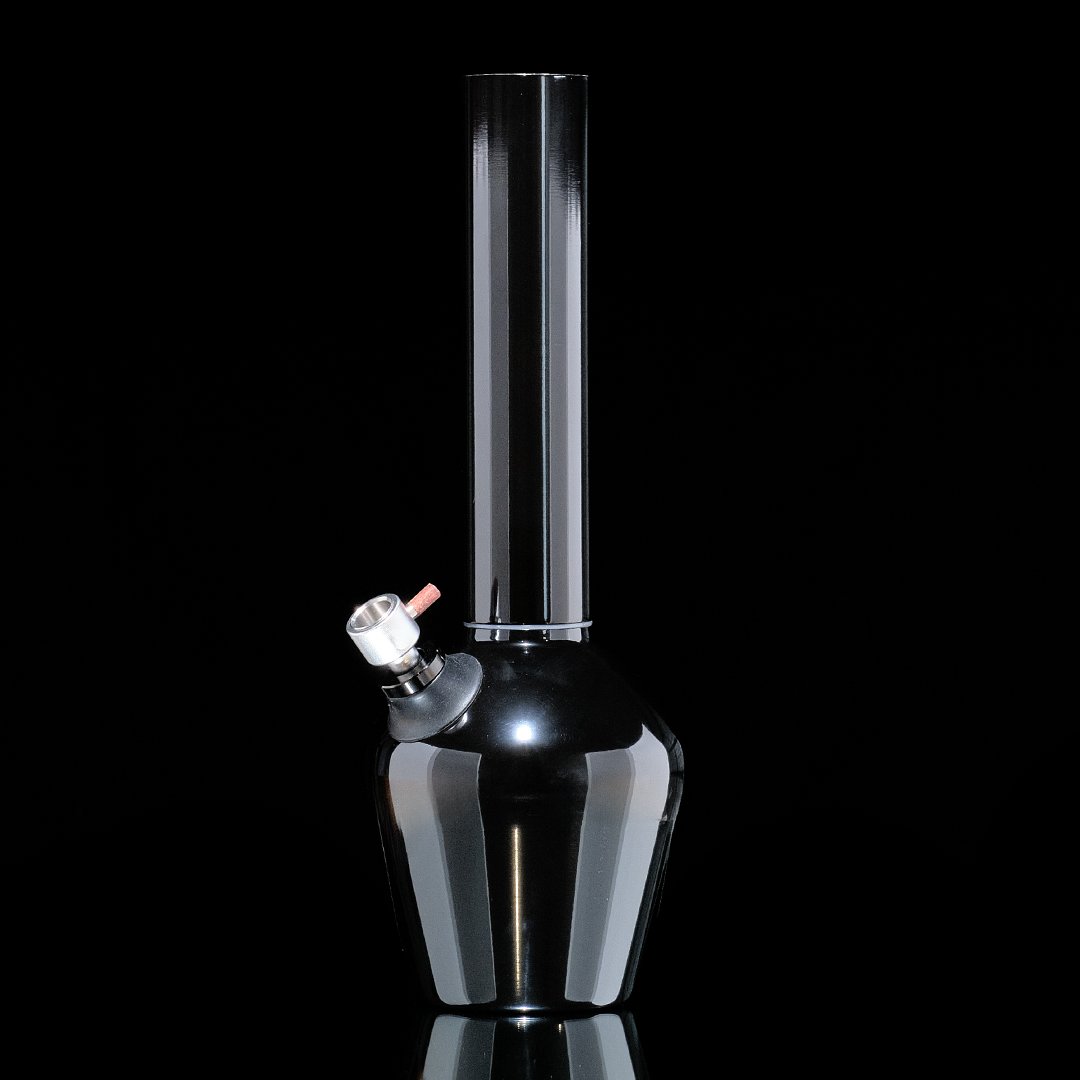 Chill steel pipe black gloss exotic cannabis online shop