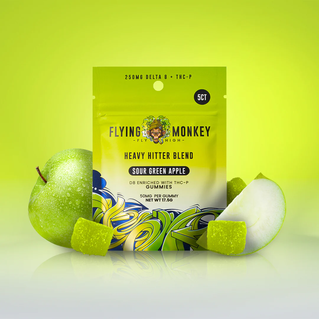 Flying monkey heavy hitter blend gummies | 250mg exotic cannabis online shop