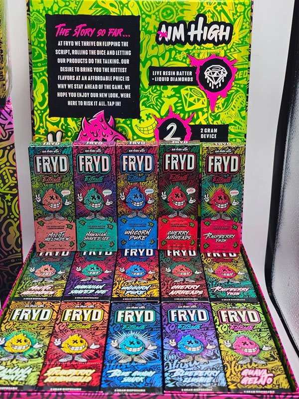 Fryd 2 gram liquid diamonds live resin disposable exotic cannabis online shop