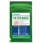 Dulytek® Premium Rosin Press Nylon Filter Bags, 2″ x 4″, 100 Micron Sizes, 20 Pack