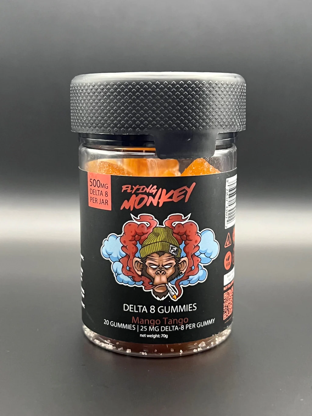 Flying monkey delta 8 gummies 25mg (20 pieces) exotic cannabis online shop
