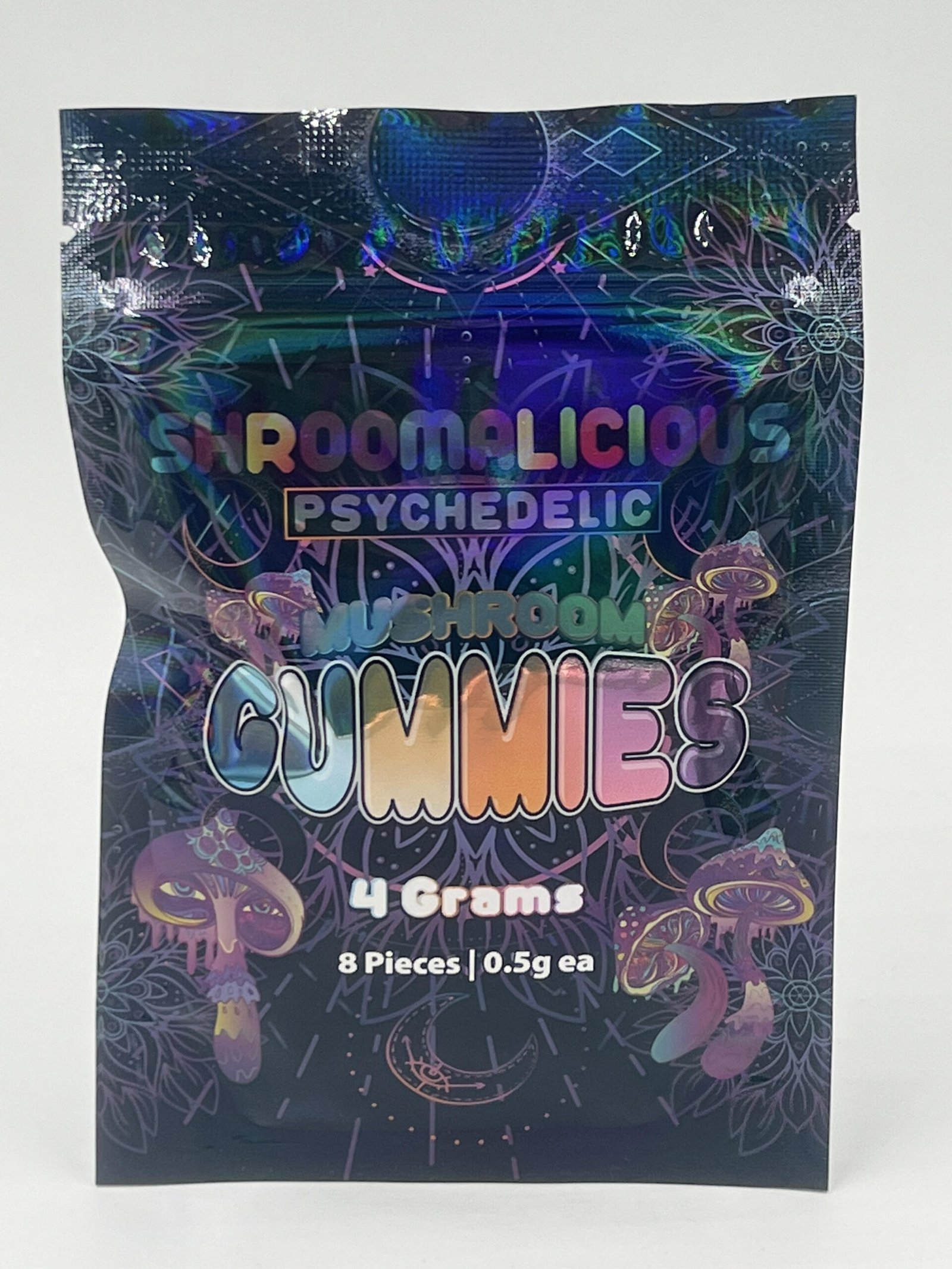 Shroomalicious psychedelic mushroom gummies 4 grams (8 pieces | 0. 5g ea) $40 exotic cannabis online shop