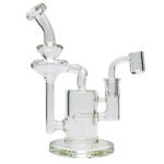 The Hydra Recycler Dab Rig with Quartz Banger
