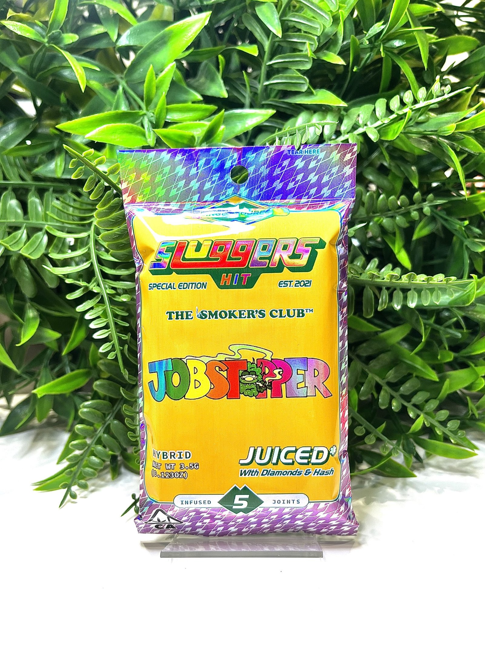 Sluggers- infused joints 5pck- jobstopper exotic cannabis online shop