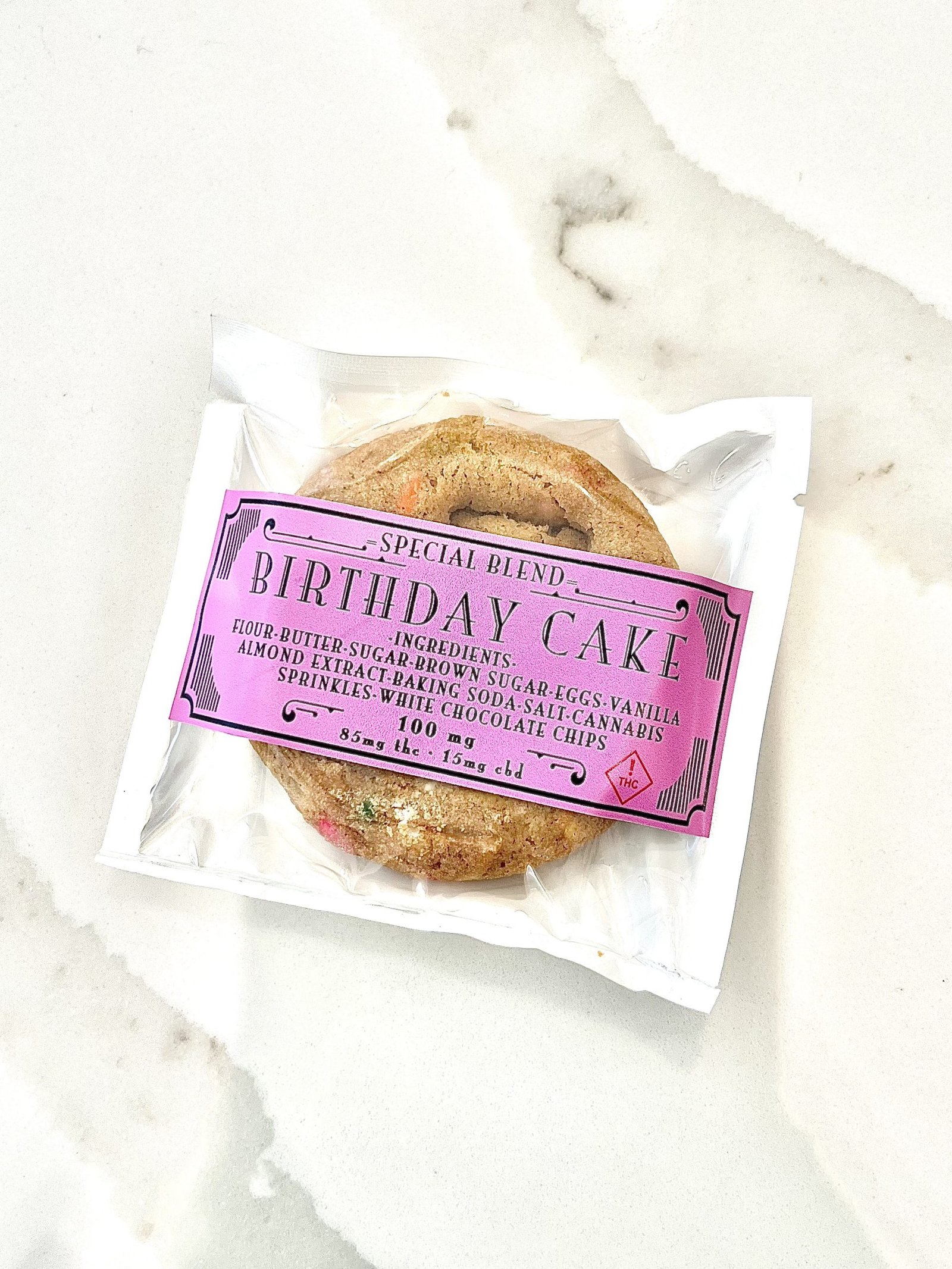 Uncle paulie’s- special blend- birthday cake- 100mg exotic cannabis online shop