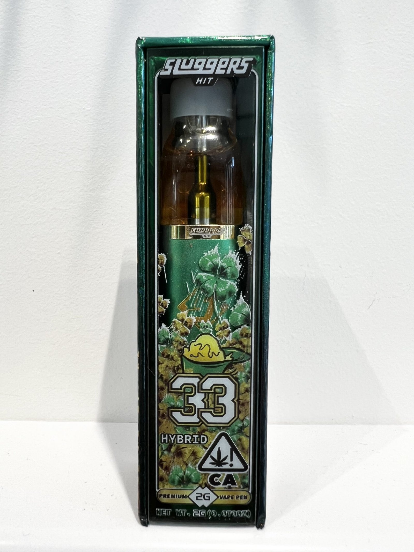 Sluggers- premium cannabis- vape pen 2g- 33 exotic cannabis online shop