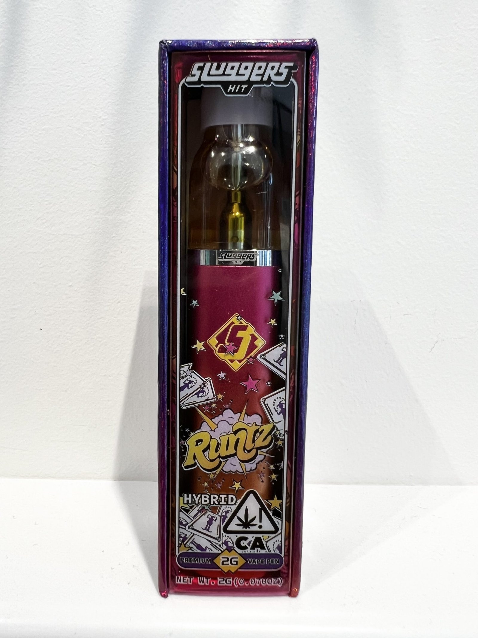 Sluggers- premium cannabis- vape pen 2g- runtz exotic cannabis online shop