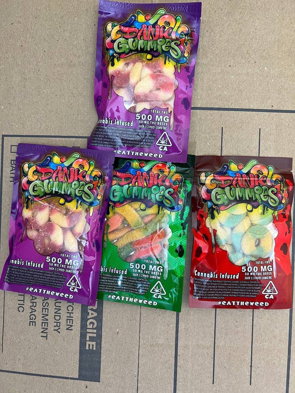Dank gummies exotic cannabis online shop