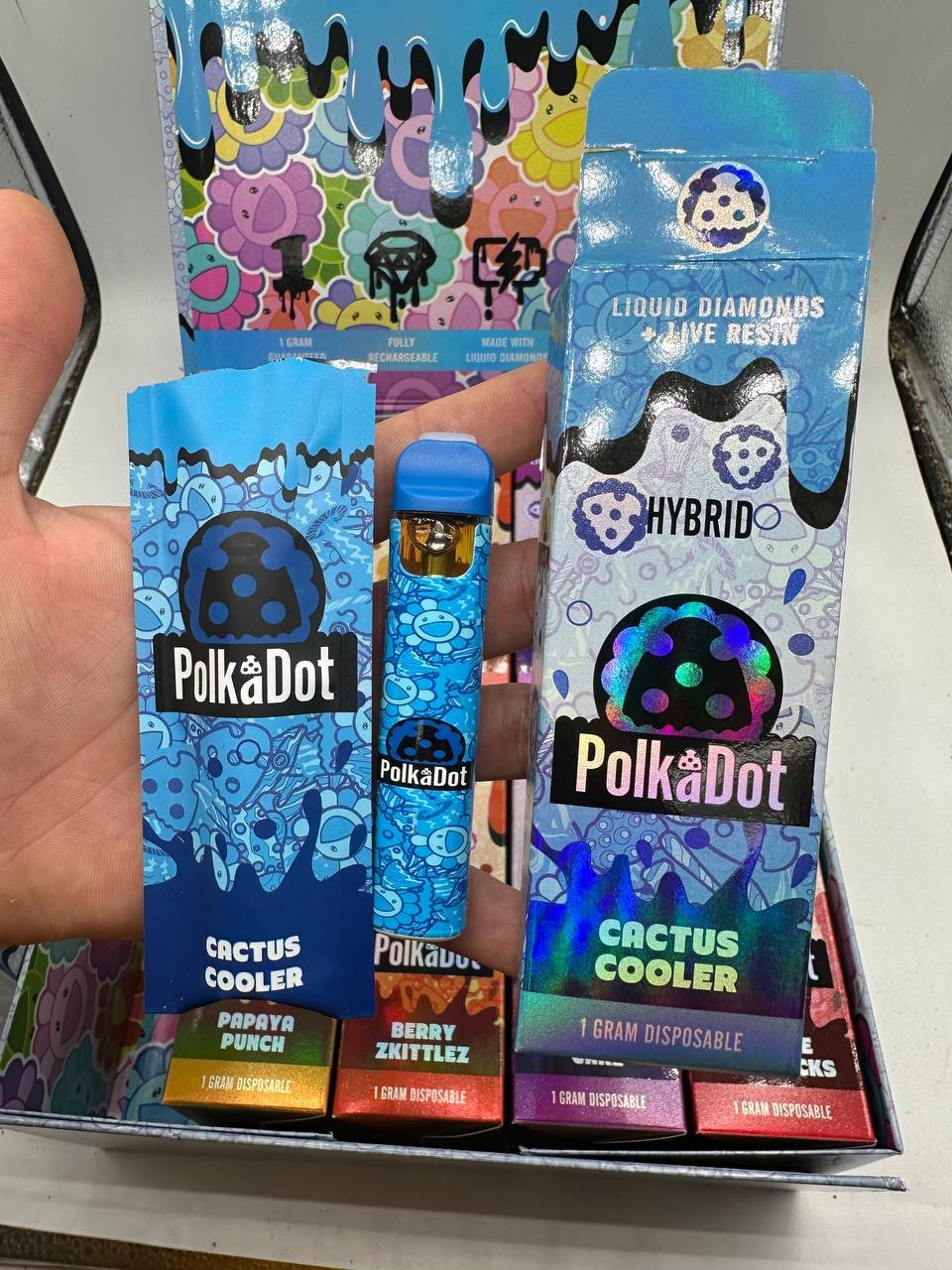 Polka dot disposable exotic cannabis online shop