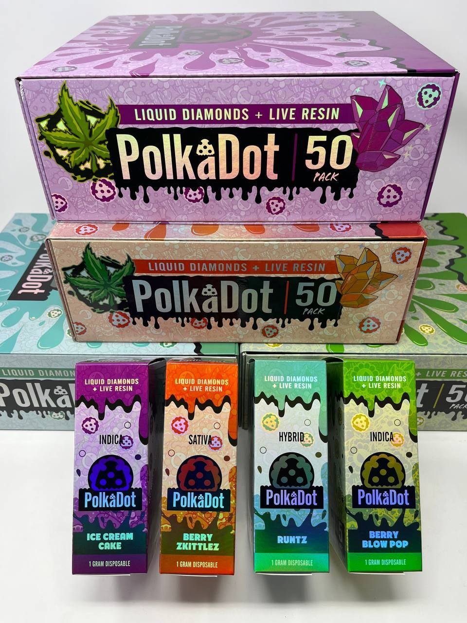 Polka dot disposable exotic cannabis online shop