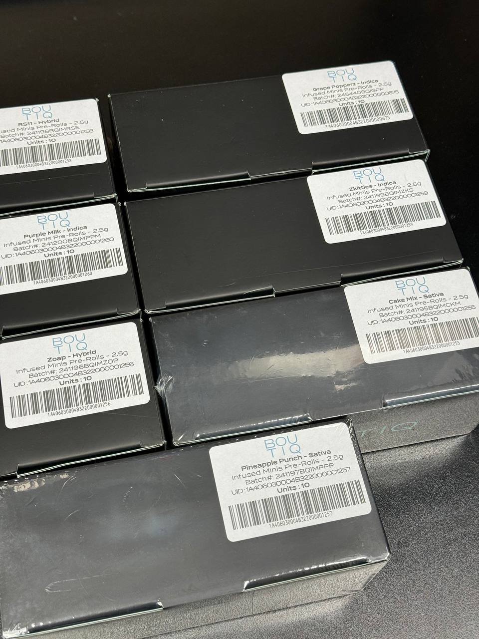 Boutiq pre rolls exotic cannabis online shop