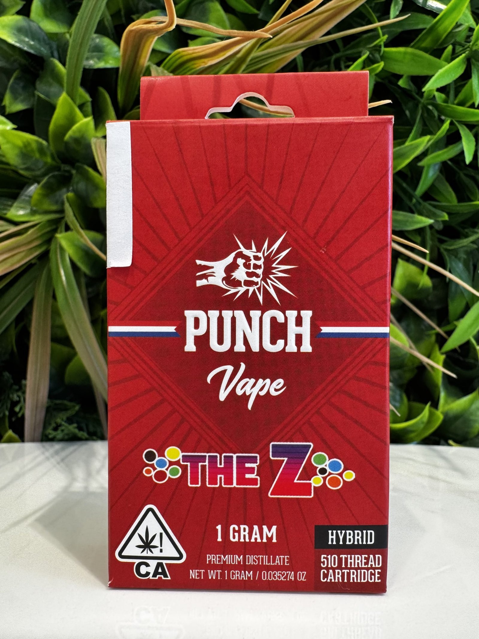 Punch vape- 1g cartridge- the z exotic cannabis online shop