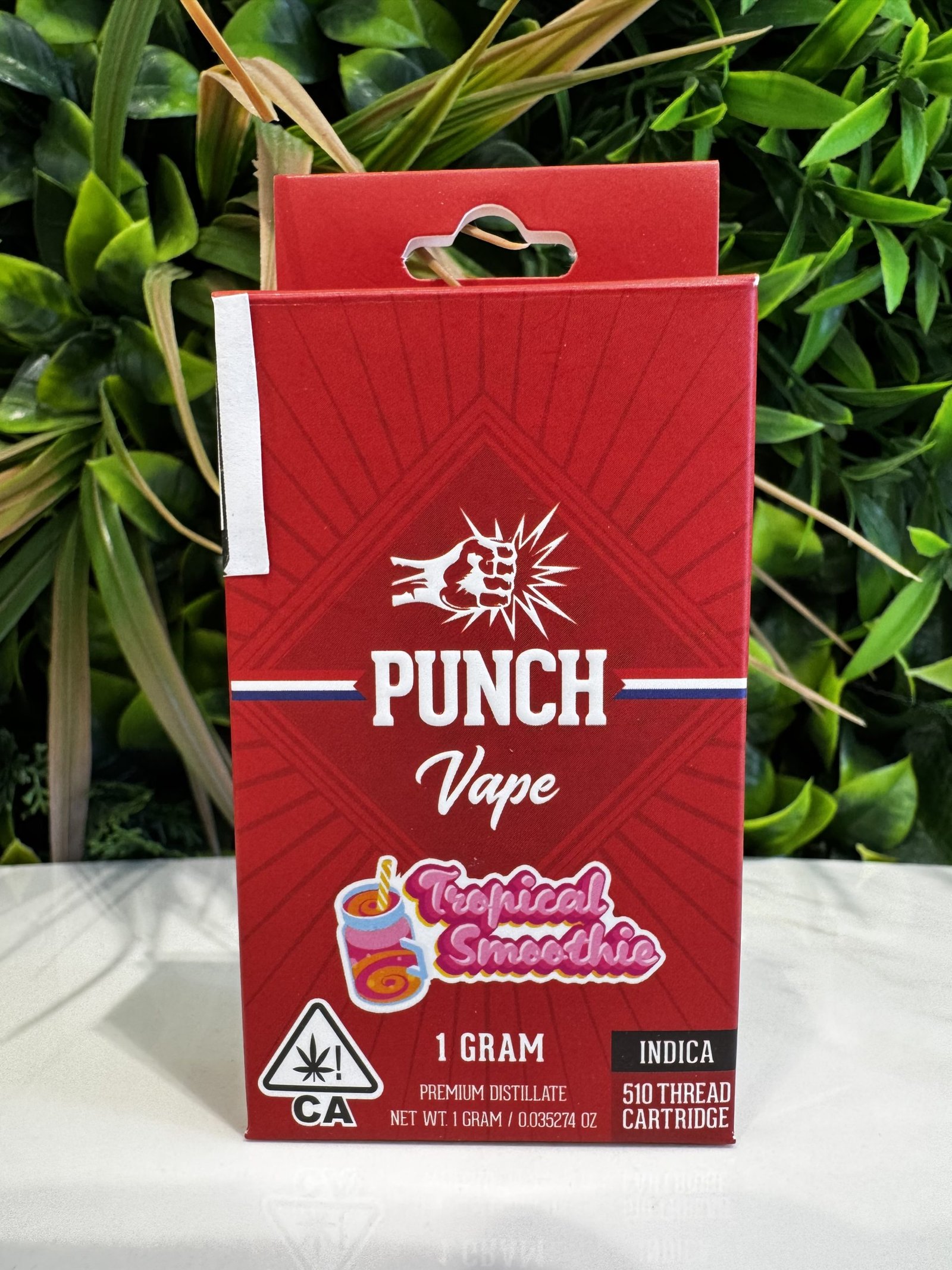 Punch vape- 1g cartridge- tropical smoothie exotic cannabis online shop