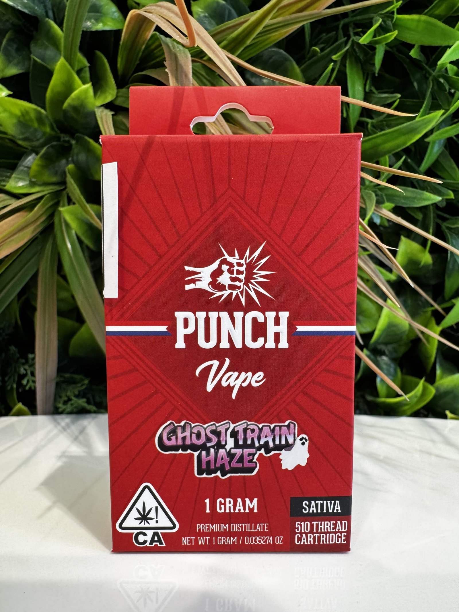 Punch vape- 1g cartridge- ghost train haze exotic cannabis online shop