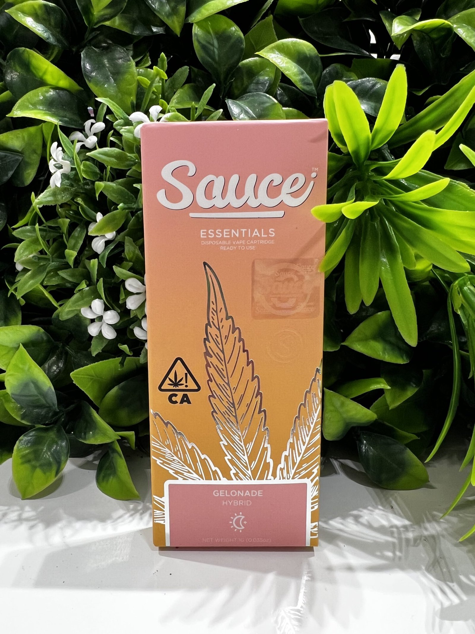Sauce- disposable 1g vape- live resin- gelonade exotic cannabis online shop