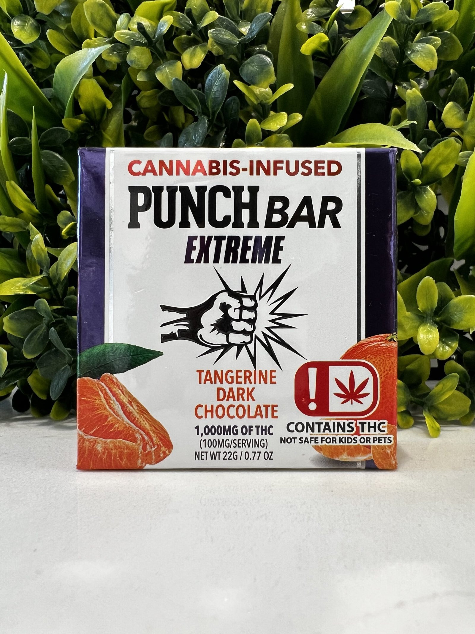 Punch bar extreme- 1000mg- tangerine dark chocolate exotic cannabis online shop