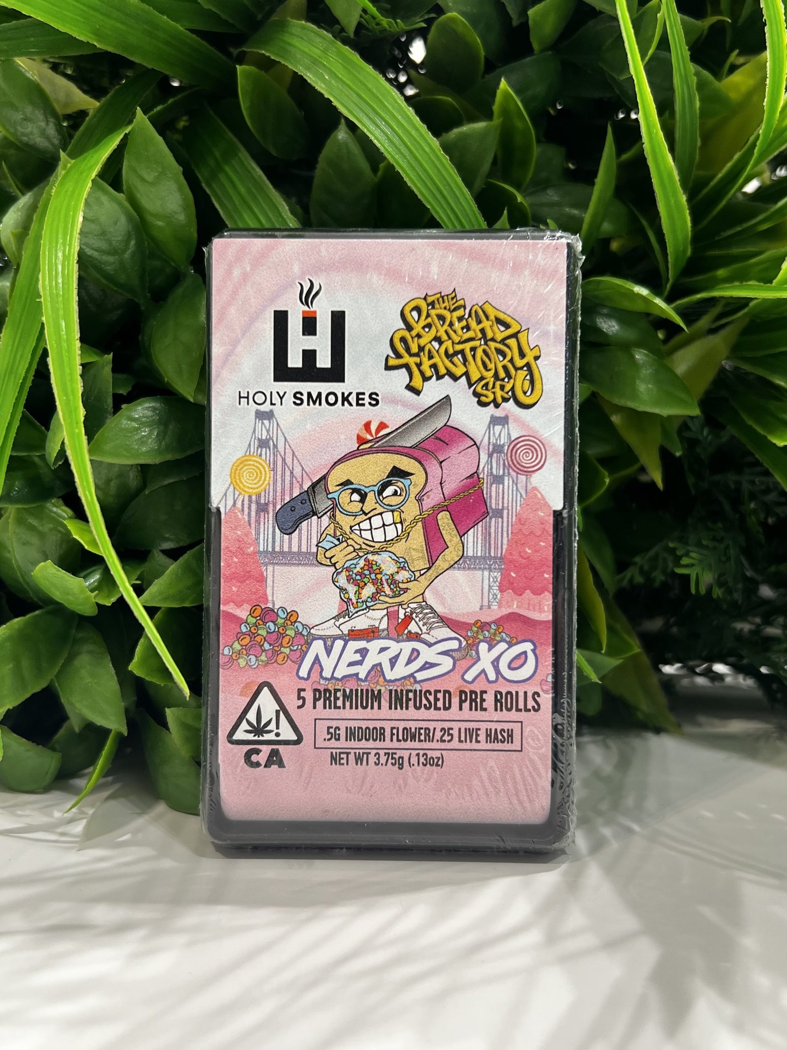 Holy smokes- 5 infused pre-rolls- nerds xo (sativa) exotic cannabis online shop