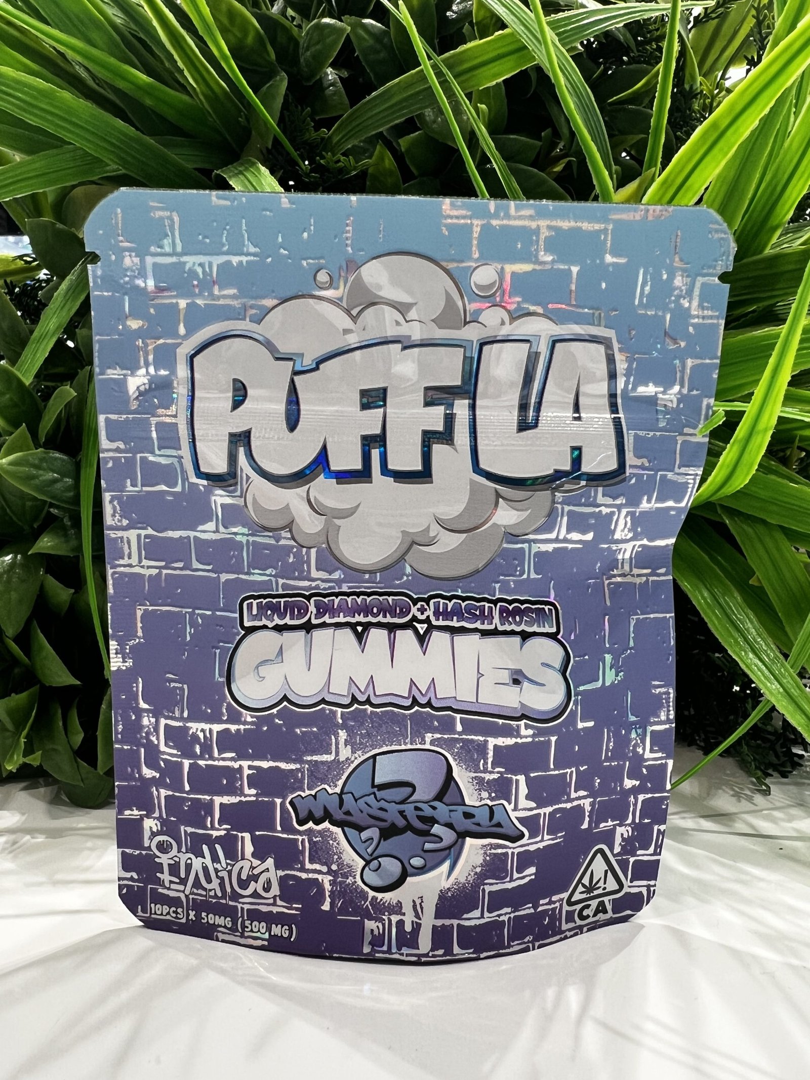 Puff la gummies- hash infused 500mg- mystery exotic cannabis online shop