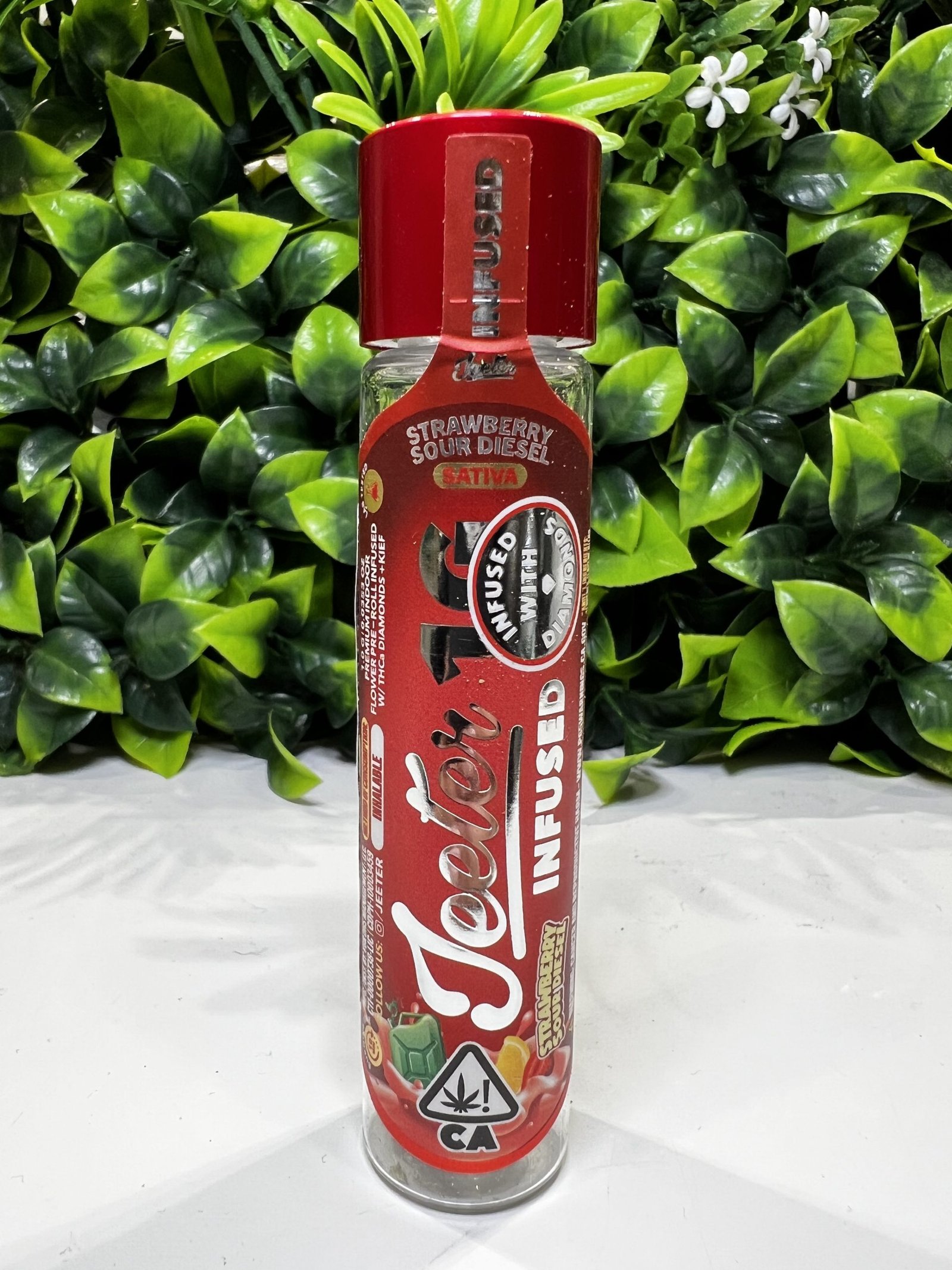 Jeeter diamond infused pre-roll- 1g – strawberry sour diesel exotic cannabis online shop