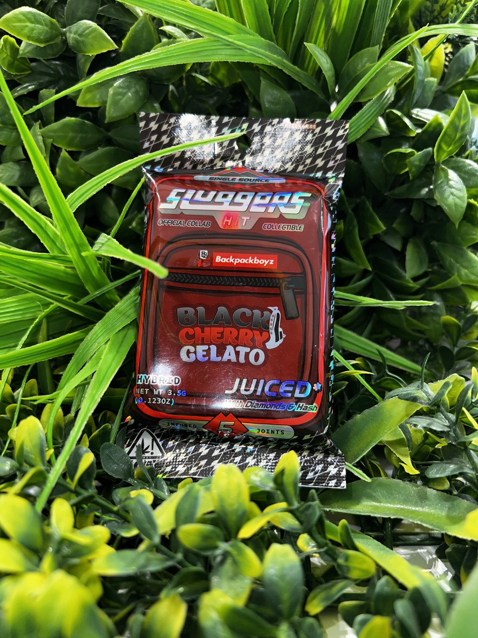 Sluggers- infused joints 5pck- black cherry gelato exotic cannabis online shop