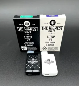 Litzip v3 2g live resin the highest craft 2 gram live resin disposable