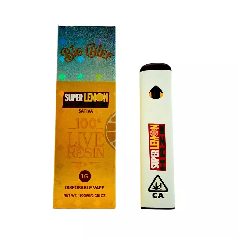 Big chief live resin disposables exotic cannabis online shop
