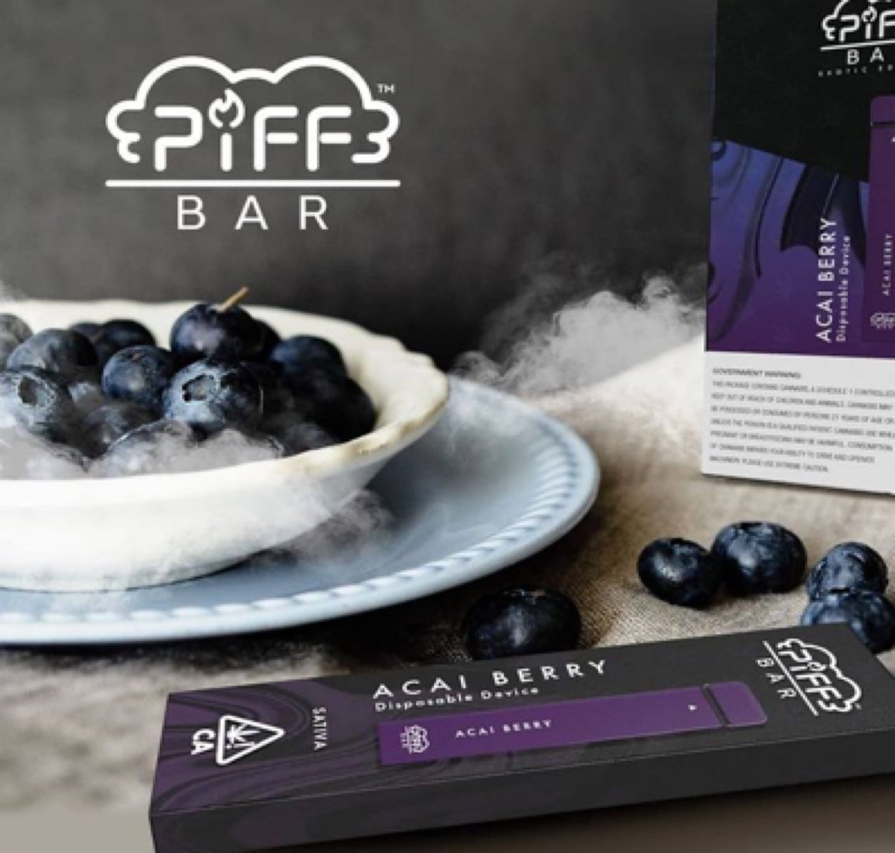 Piff bar acai berry disposable device exotic cannabis online shop